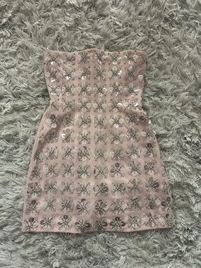 Oh Polly | Dresses | New With Tags Oh Polly One Shoulder Flare Sleeve Mini  Dress In Blue Size | Poshmark